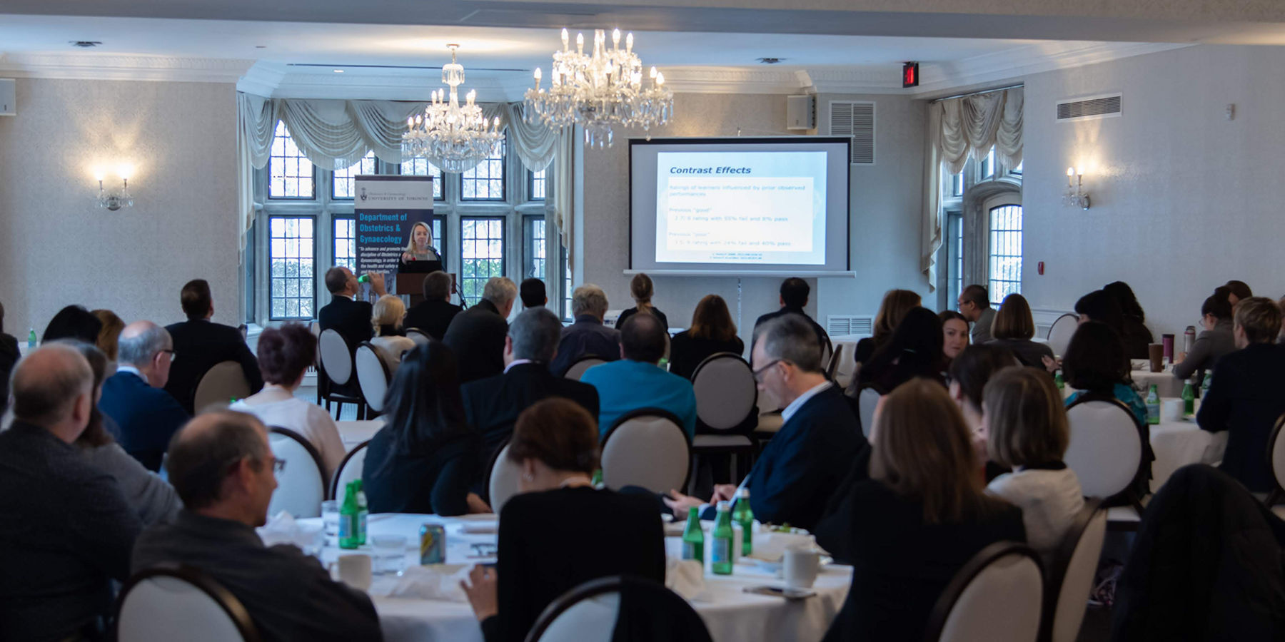 Crowd listening to speaker at FPDD 2019