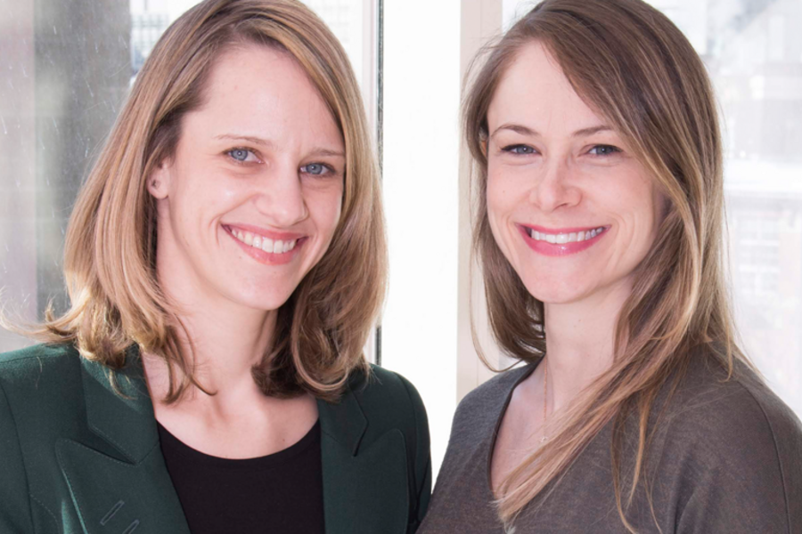 Photo of Drs. Genevieve Bouchard-Fortier and Kate Pulman