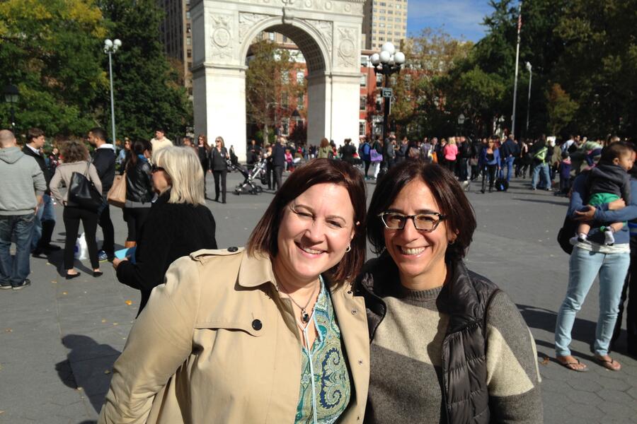 Washington Square with Sari