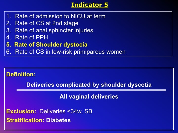 Indicator 5