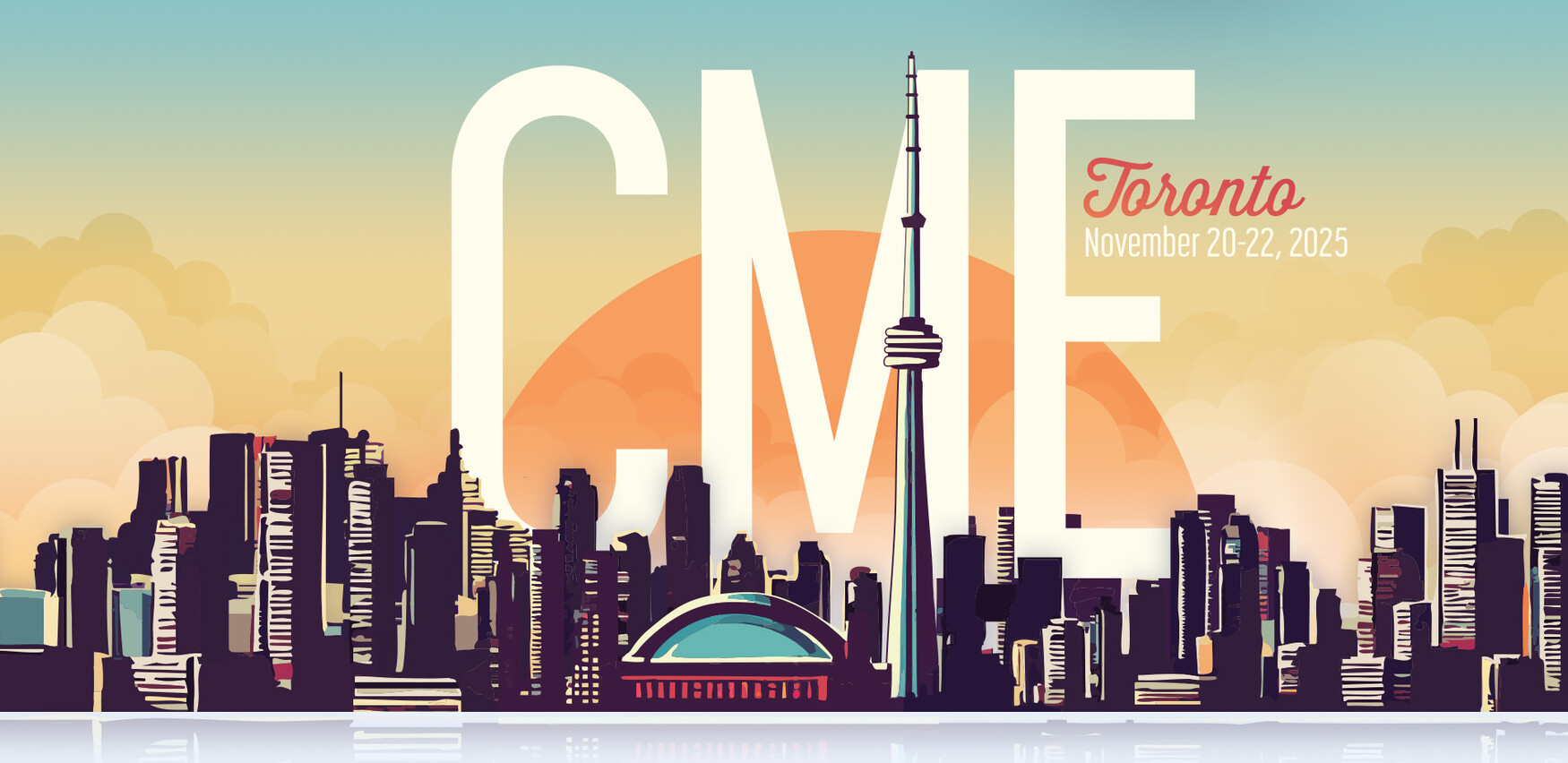 Illustration of Toronto skyline 
